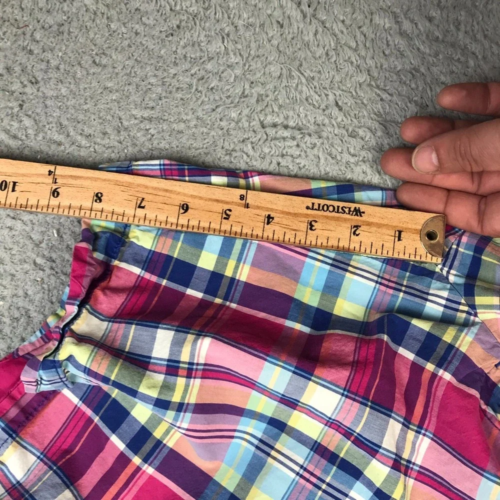 Polo Ralph Lauren Prospect Shorts Mens 34 Pink Plaid Cotton 8